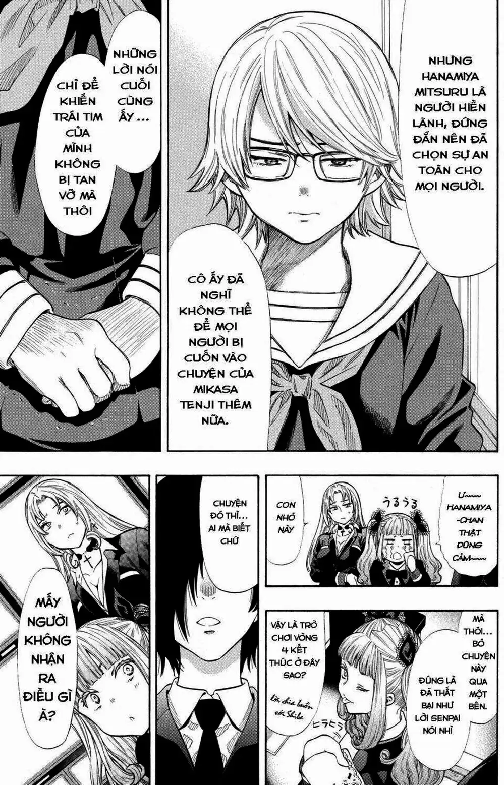 Truyện Tranh Trò Chơi Tình Bạn - Tomodachi Game trang 2