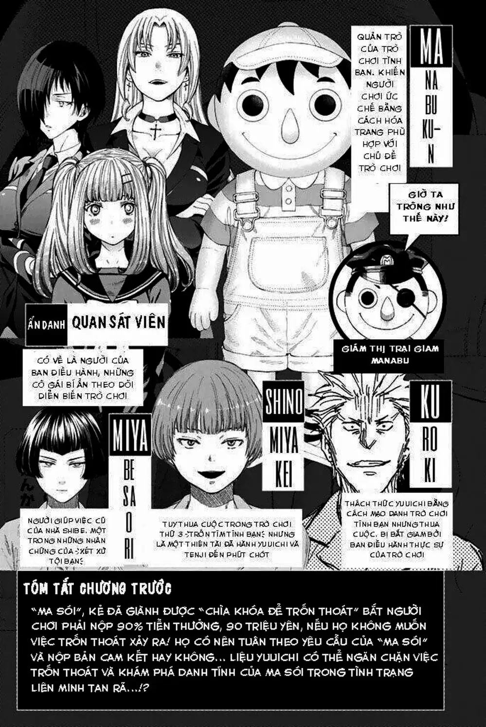 Truyện Tranh Trò Chơi Tình Bạn - Tomodachi Game trang 2