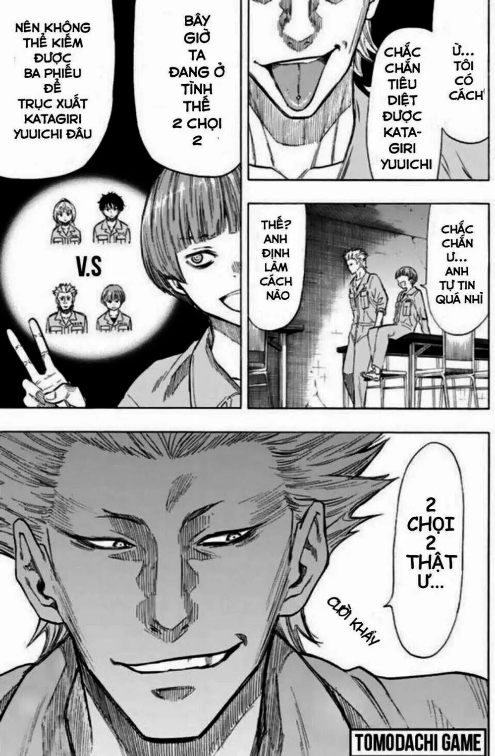 Truyện Tranh Trò Chơi Tình Bạn - Tomodachi Game trang 2