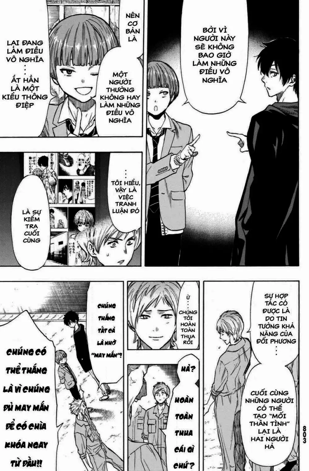 Truyện Tranh Trò Chơi Tình Bạn - Tomodachi Game trang 2