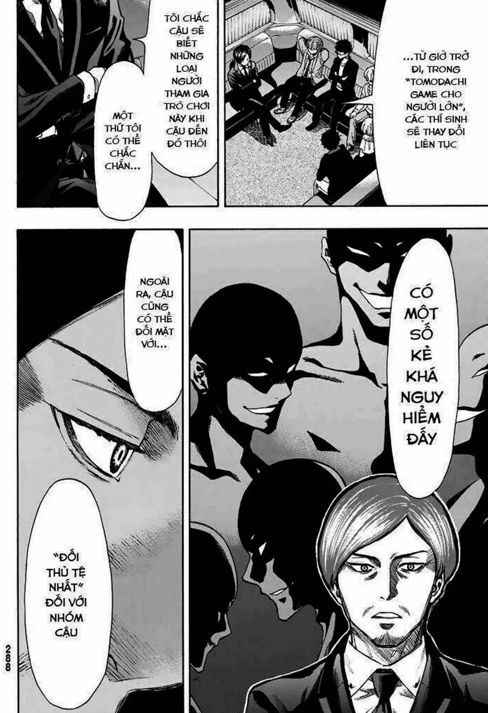 Truyện Tranh Trò Chơi Tình Bạn - Tomodachi Game trang 2