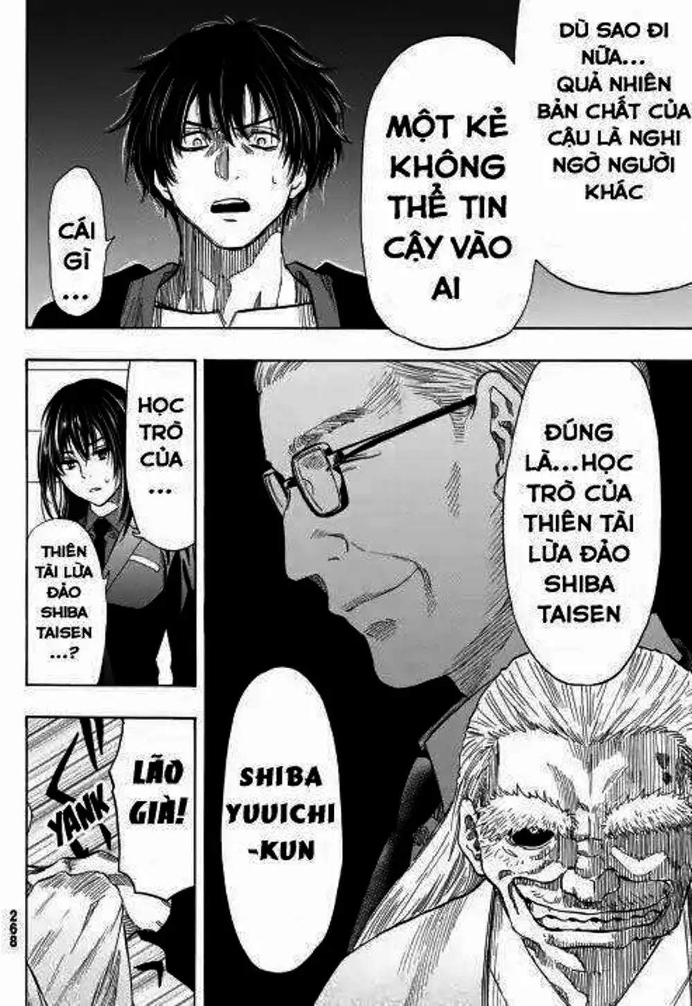 Truyện Tranh Trò Chơi Tình Bạn - Tomodachi Game trang 2