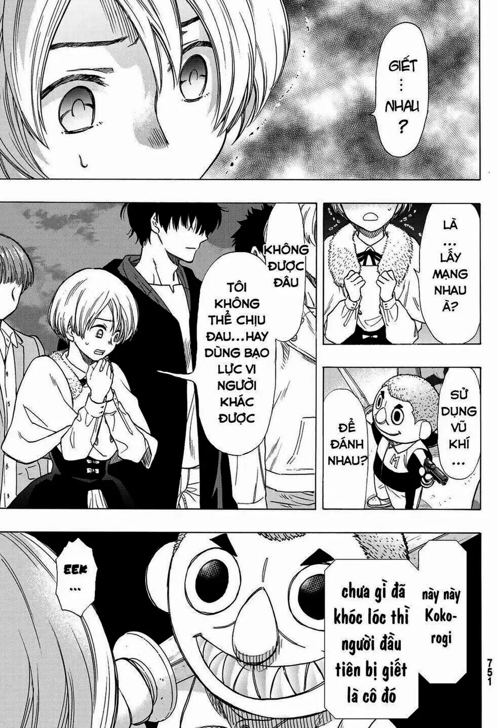 Truyện Tranh Trò Chơi Tình Bạn - Tomodachi Game trang 2