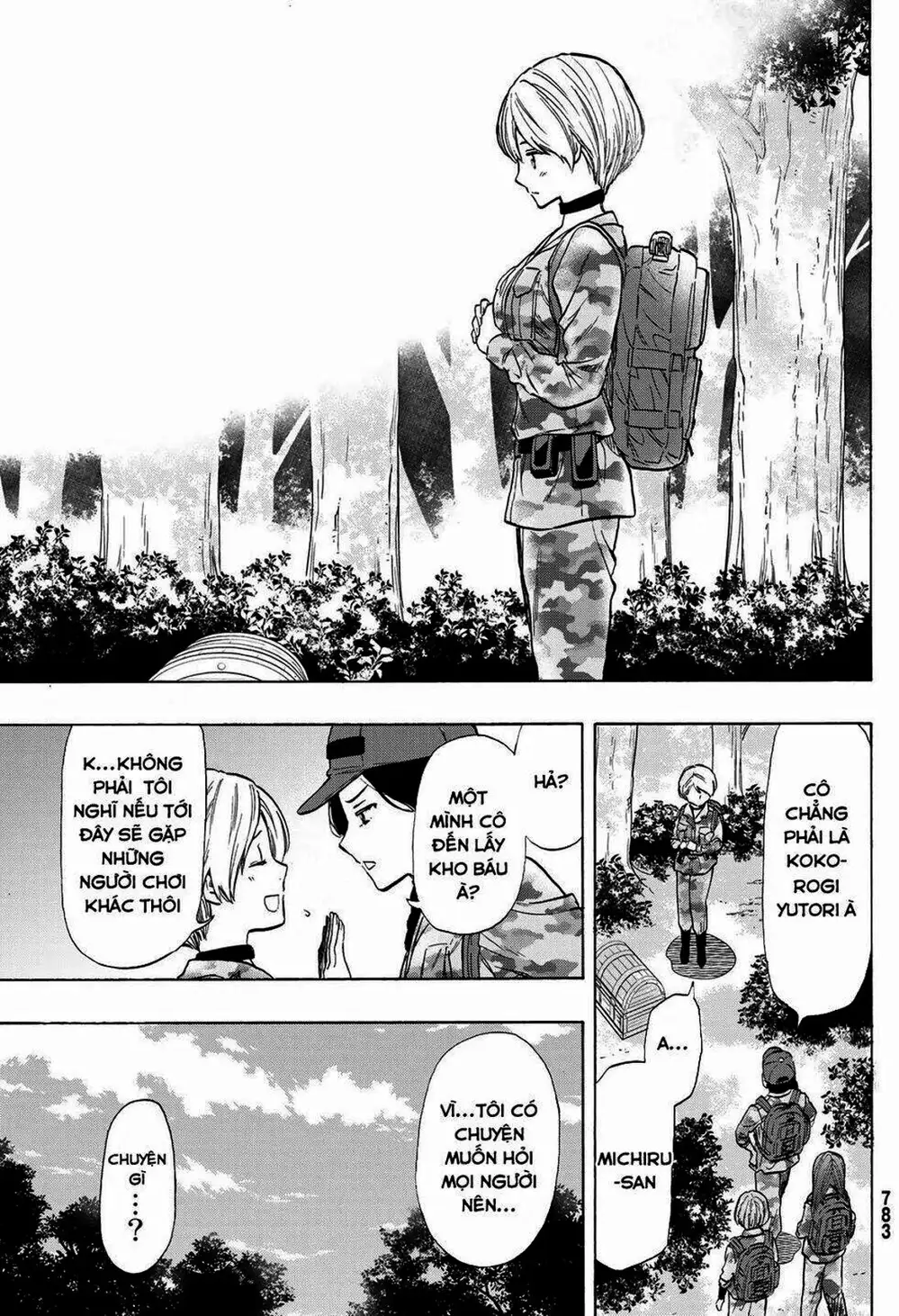 Truyện Tranh Trò Chơi Tình Bạn - Tomodachi Game trang 2