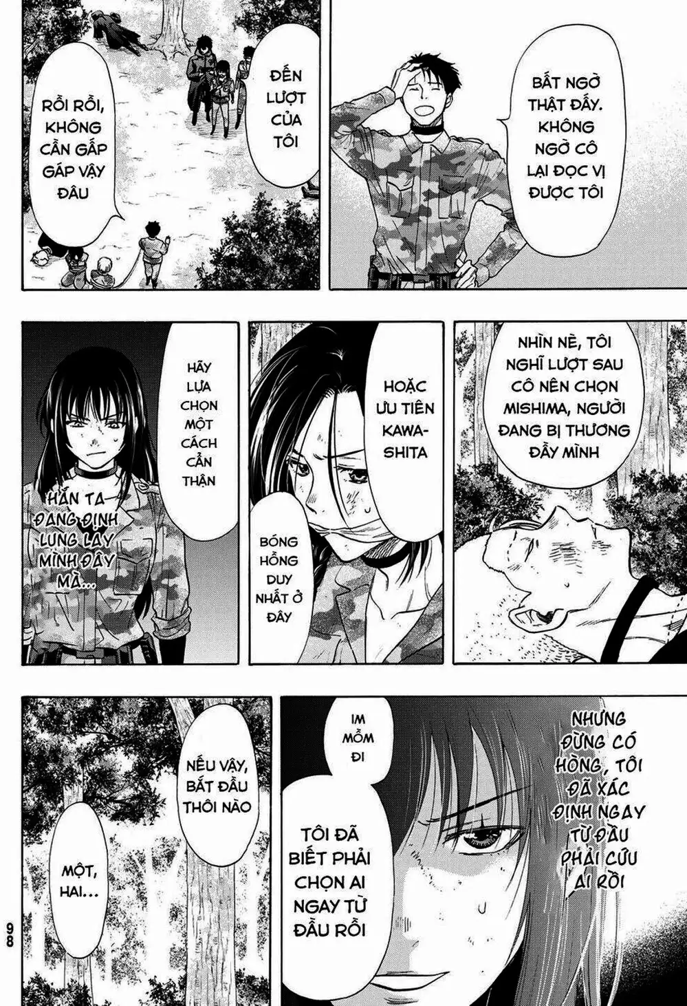 Truyện Tranh Trò Chơi Tình Bạn - Tomodachi Game trang 2