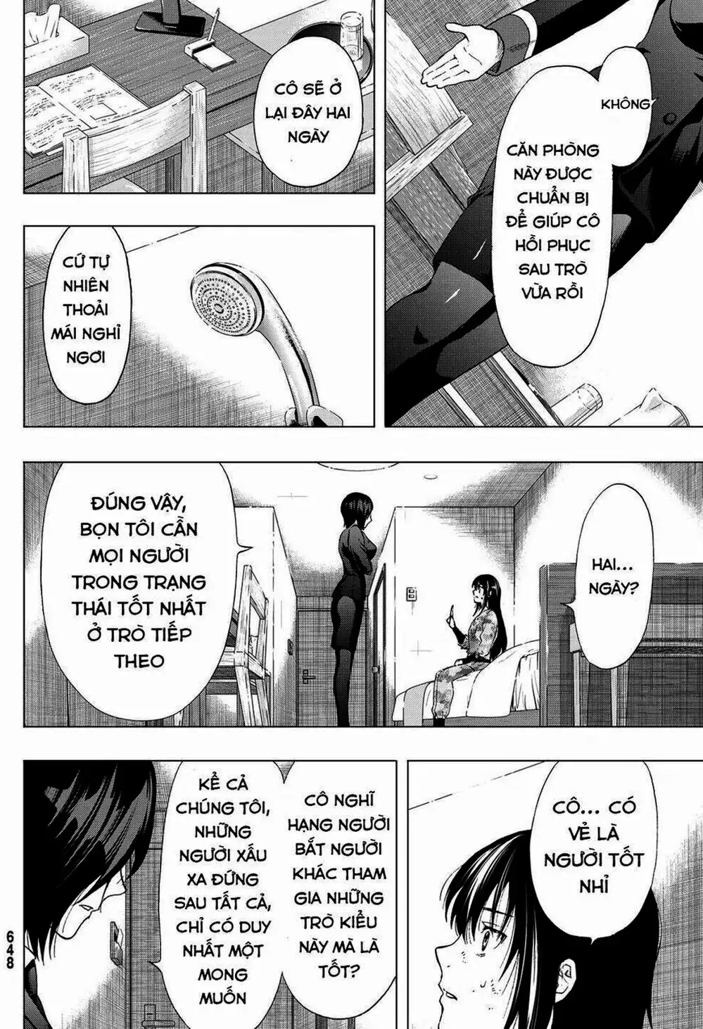 Truyện Tranh Trò Chơi Tình Bạn - Tomodachi Game trang 2