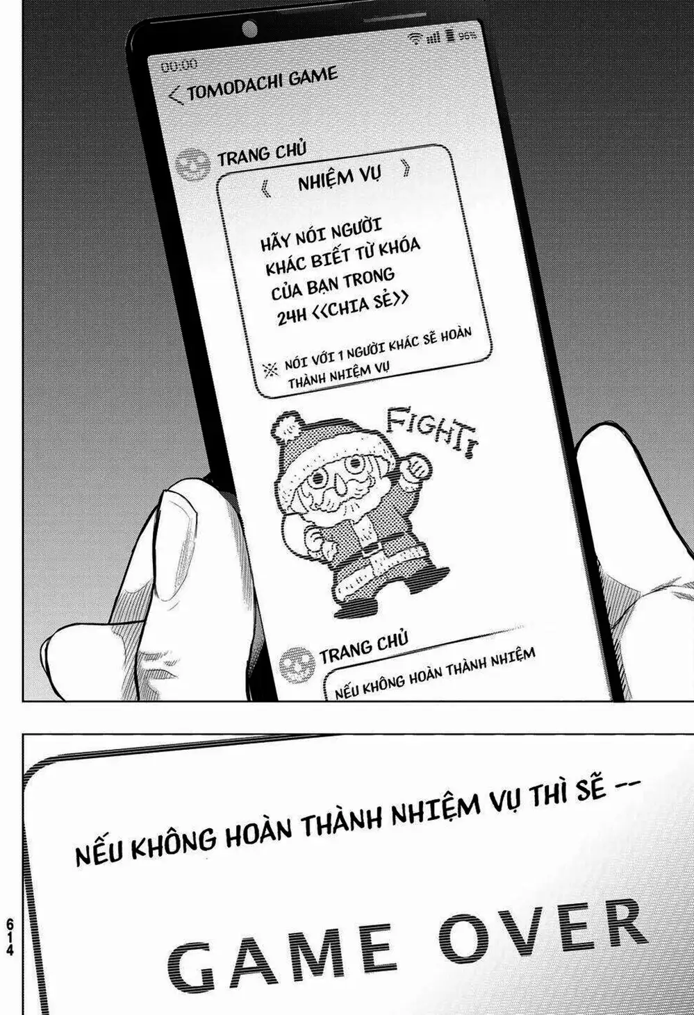 Truyện Tranh Trò Chơi Tình Bạn - Tomodachi Game trang 2