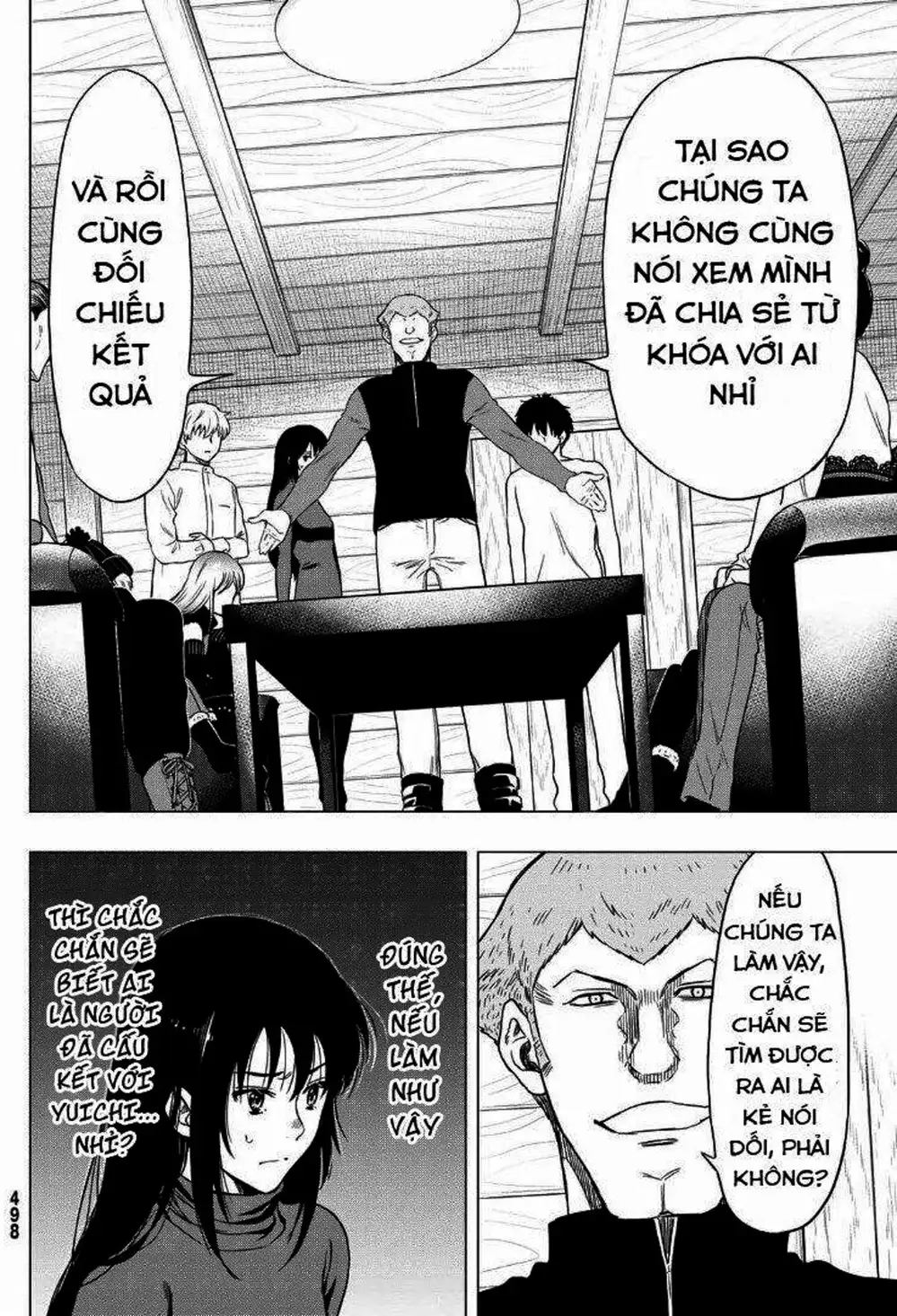 Truyện Tranh Trò Chơi Tình Bạn - Tomodachi Game trang 2