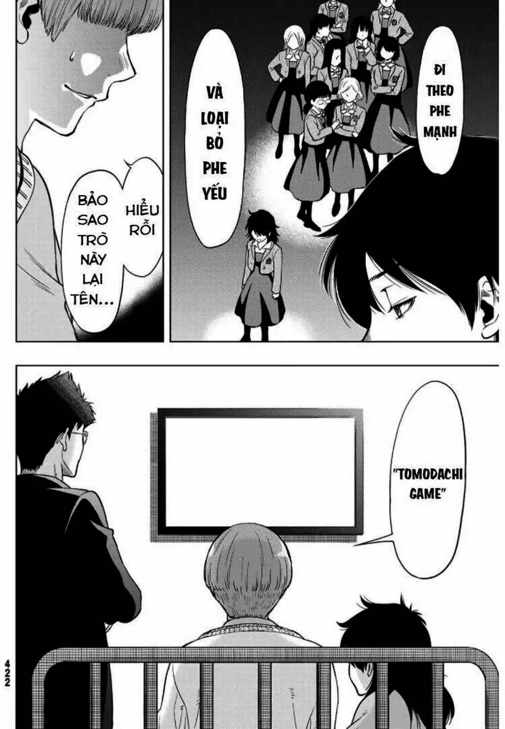 Truyện Tranh Trò Chơi Tình Bạn - Tomodachi Game trang 2