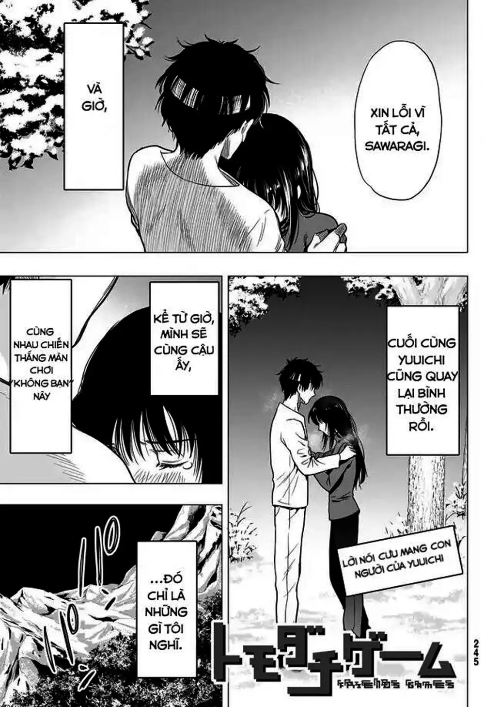 Truyện Tranh Trò Chơi Tình Bạn - Tomodachi Game trang 2