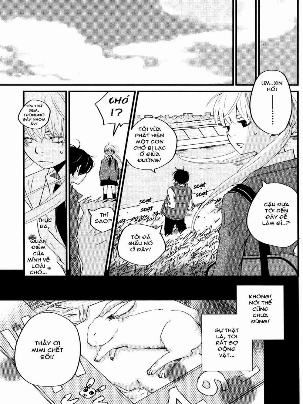 Truyện Tranh Quái Vật Bàn Bên - Tonari No Kaibutsu-Kun trang 4