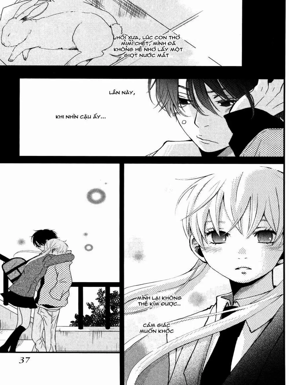 Truyện Tranh Quái Vật Bàn Bên - Tonari No Kaibutsu-Kun trang 4