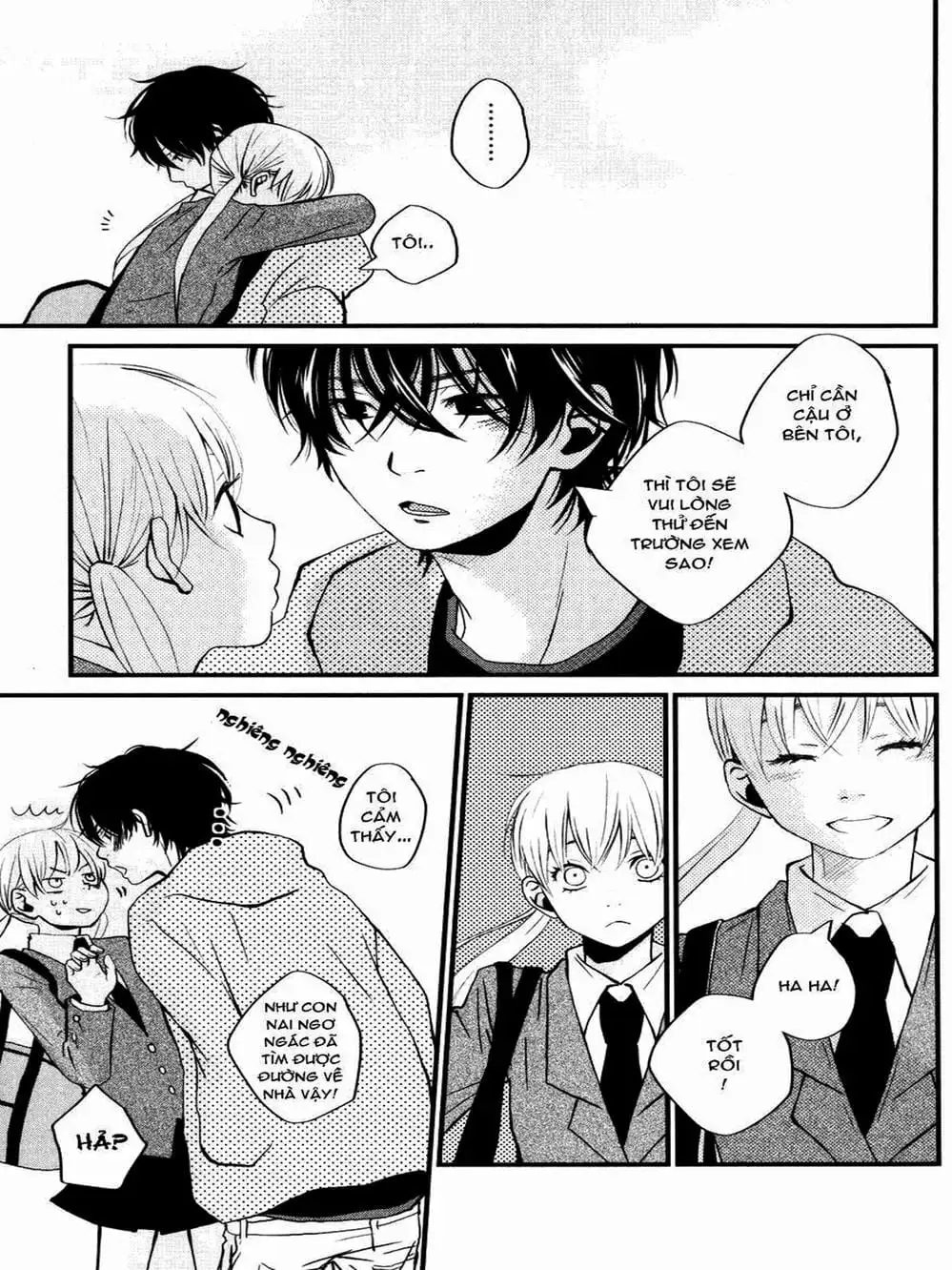 Truyện Tranh Quái Vật Bàn Bên - Tonari No Kaibutsu-Kun trang 4