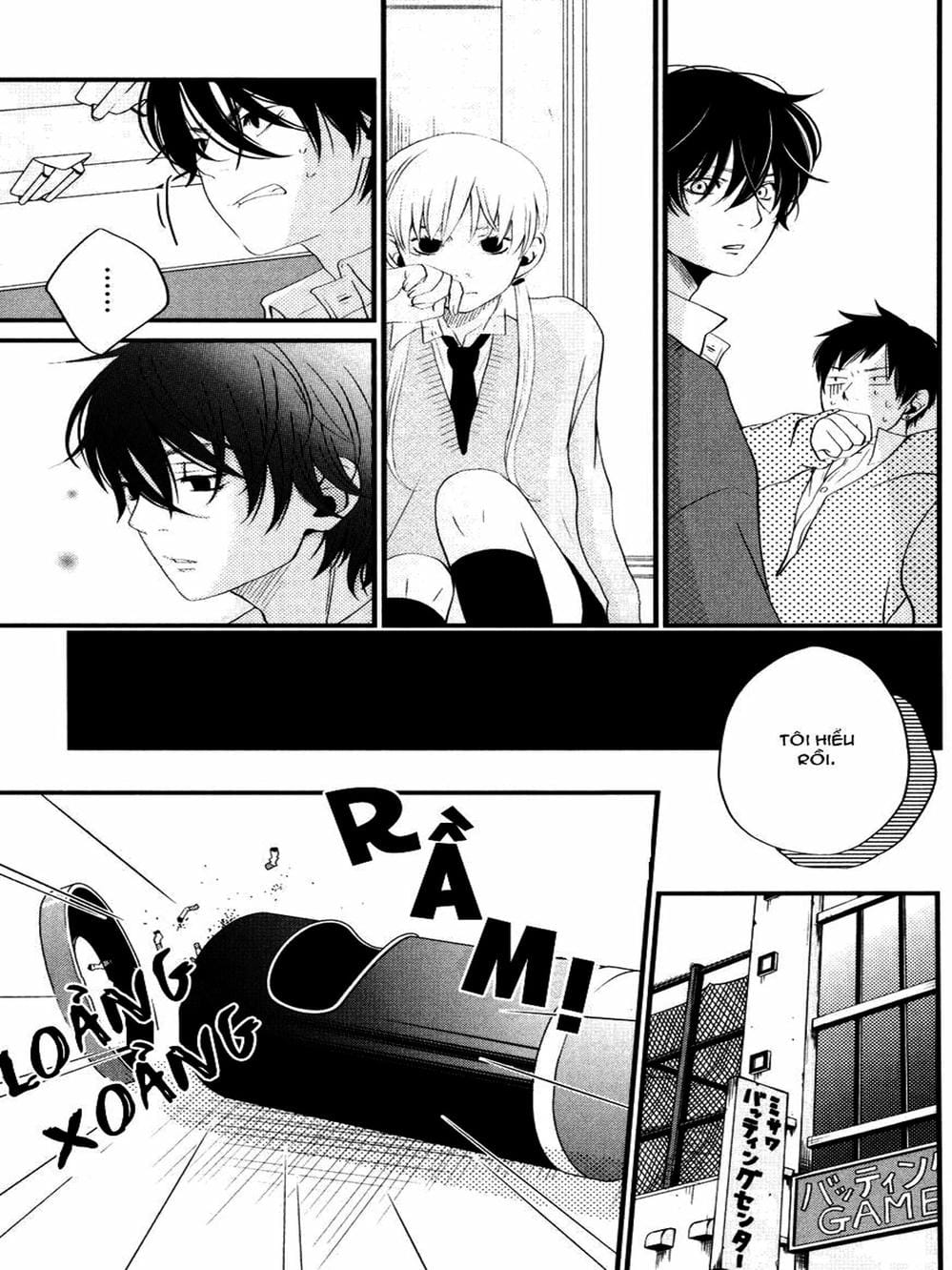 Truyện Tranh Quái Vật Bàn Bên - Tonari No Kaibutsu-Kun trang 4