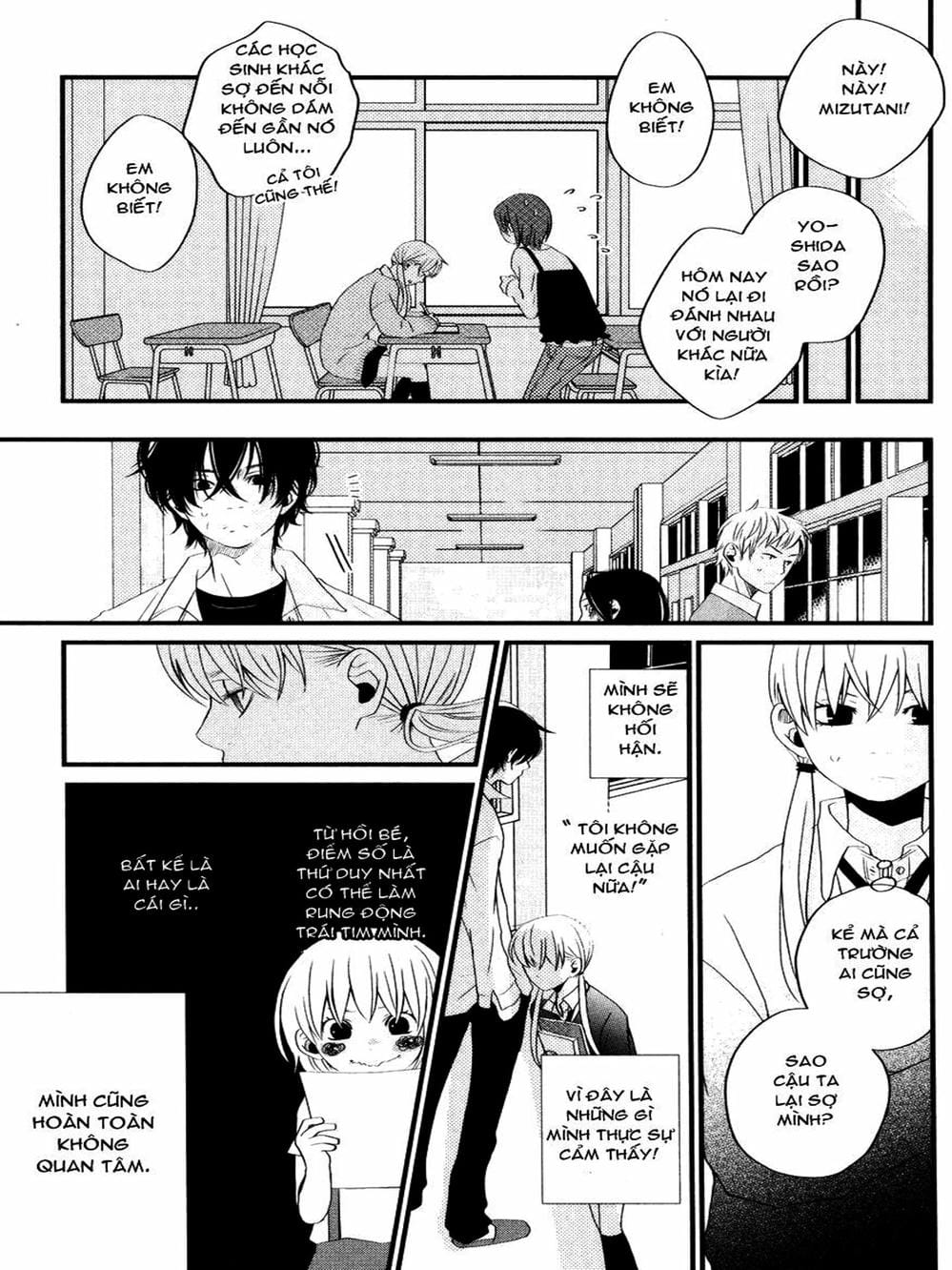 Truyện Tranh Quái Vật Bàn Bên - Tonari No Kaibutsu-Kun trang 4