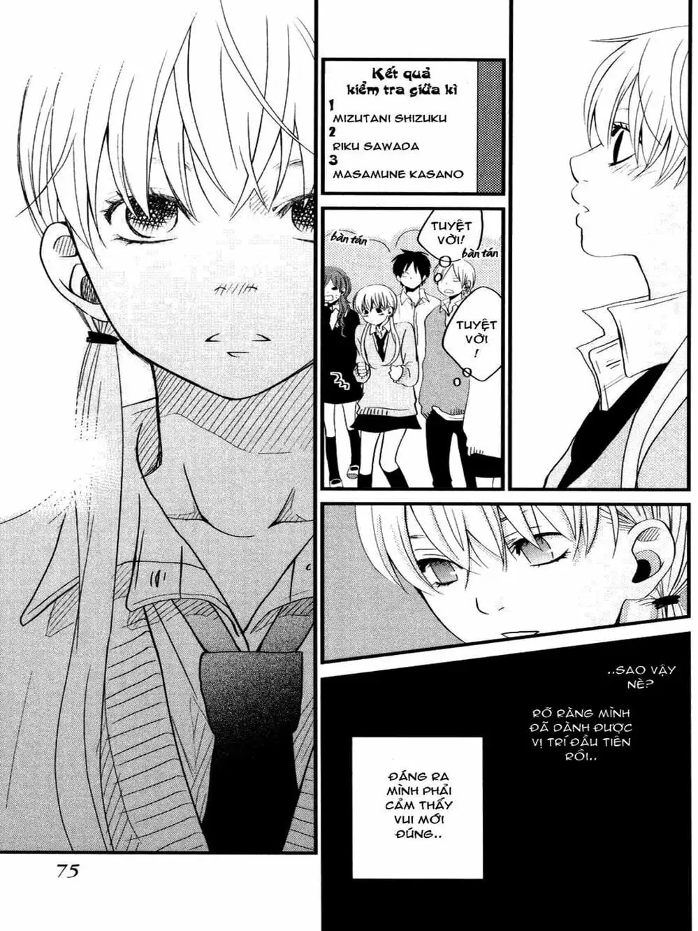 Truyện Tranh Quái Vật Bàn Bên - Tonari No Kaibutsu-Kun trang 4