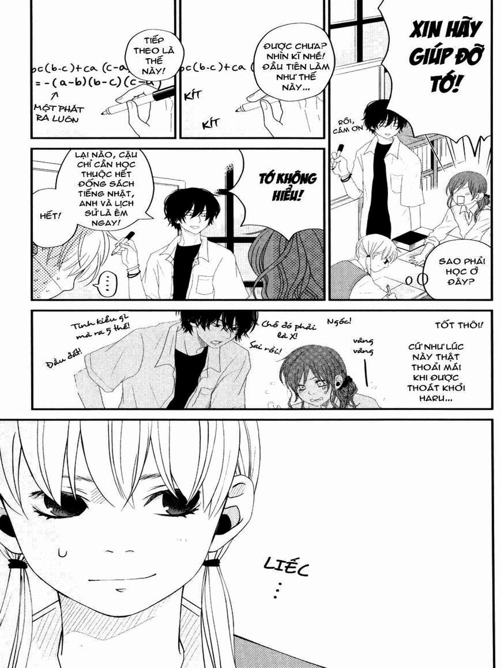 Truyện Tranh Quái Vật Bàn Bên - Tonari No Kaibutsu-Kun trang 4