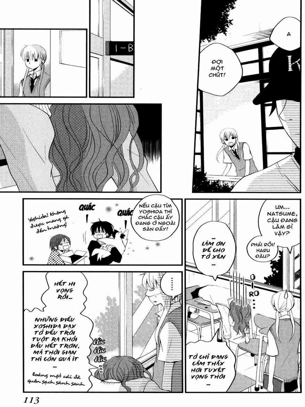 Truyện Tranh Quái Vật Bàn Bên - Tonari No Kaibutsu-Kun trang 4