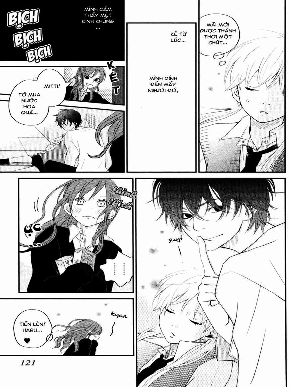 Truyện Tranh Quái Vật Bàn Bên - Tonari No Kaibutsu-Kun trang 4