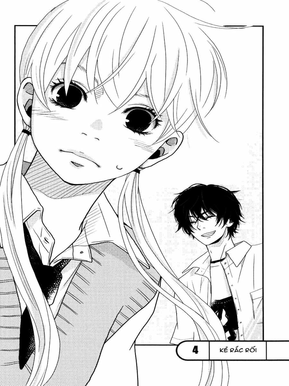 Truyện Tranh Quái Vật Bàn Bên - Tonari No Kaibutsu-Kun trang 4