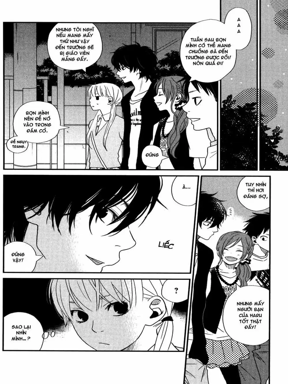 Truyện Tranh Quái Vật Bàn Bên - Tonari No Kaibutsu-Kun trang 4