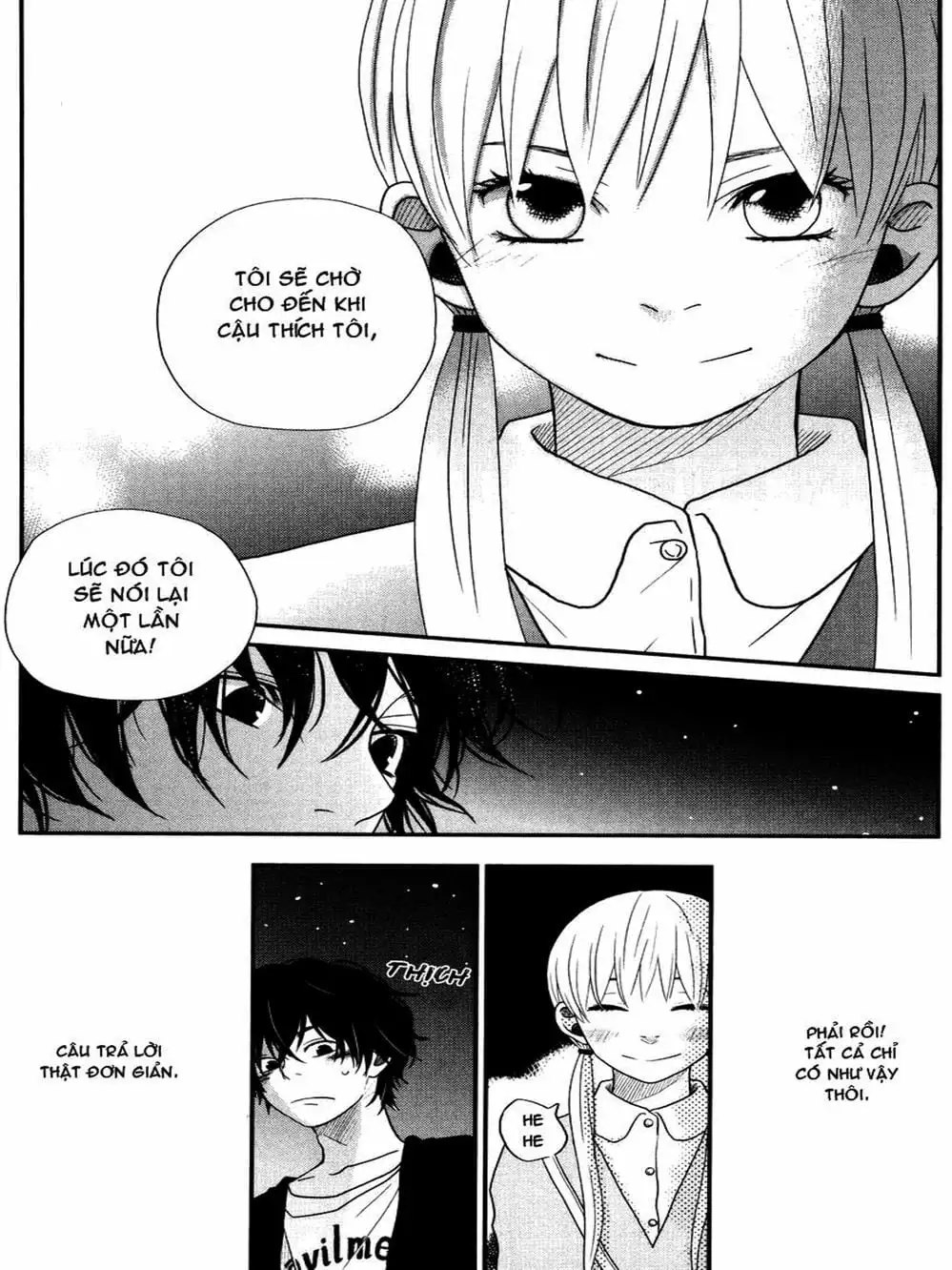 Truyện Tranh Quái Vật Bàn Bên - Tonari No Kaibutsu-Kun trang 4