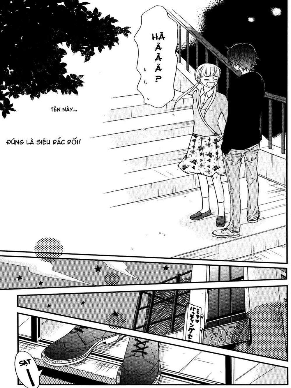 Truyện Tranh Quái Vật Bàn Bên - Tonari No Kaibutsu-Kun trang 4