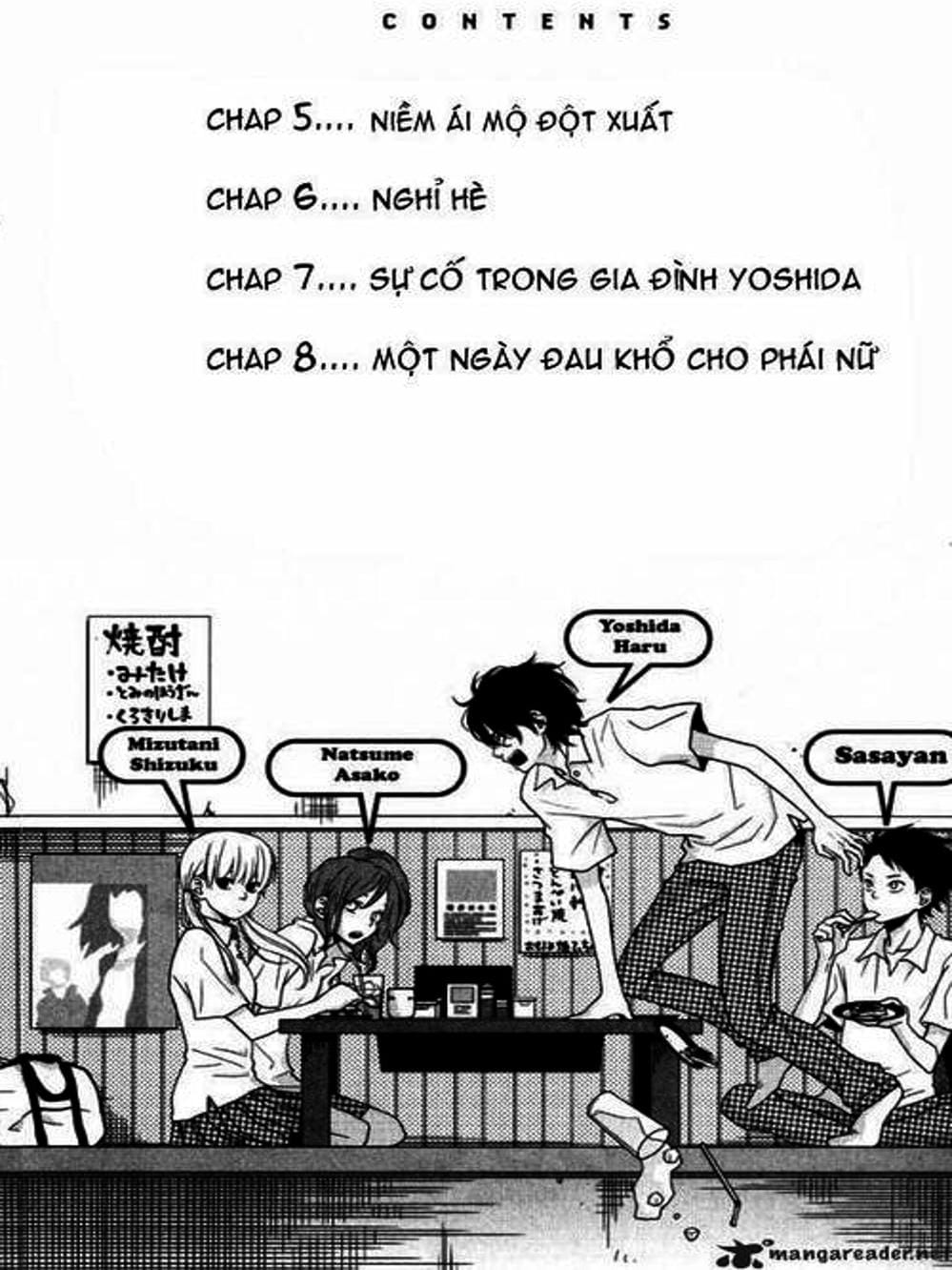 Truyện Tranh Quái Vật Bàn Bên - Tonari No Kaibutsu-Kun trang 4