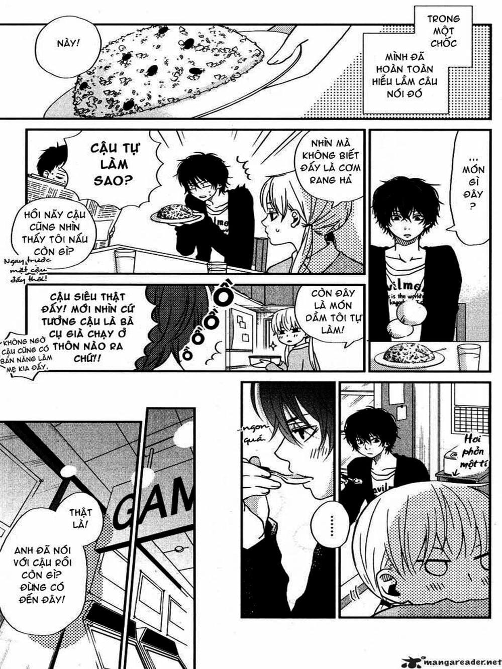 Truyện Tranh Quái Vật Bàn Bên - Tonari No Kaibutsu-Kun trang 4