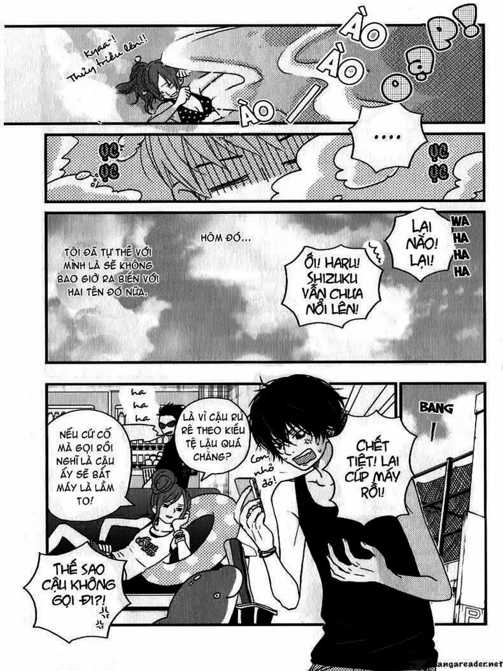 Truyện Tranh Quái Vật Bàn Bên - Tonari No Kaibutsu-Kun trang 4