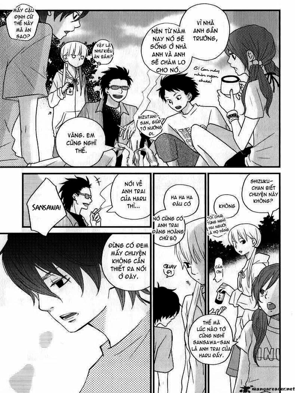 Truyện Tranh Quái Vật Bàn Bên - Tonari No Kaibutsu-Kun trang 4