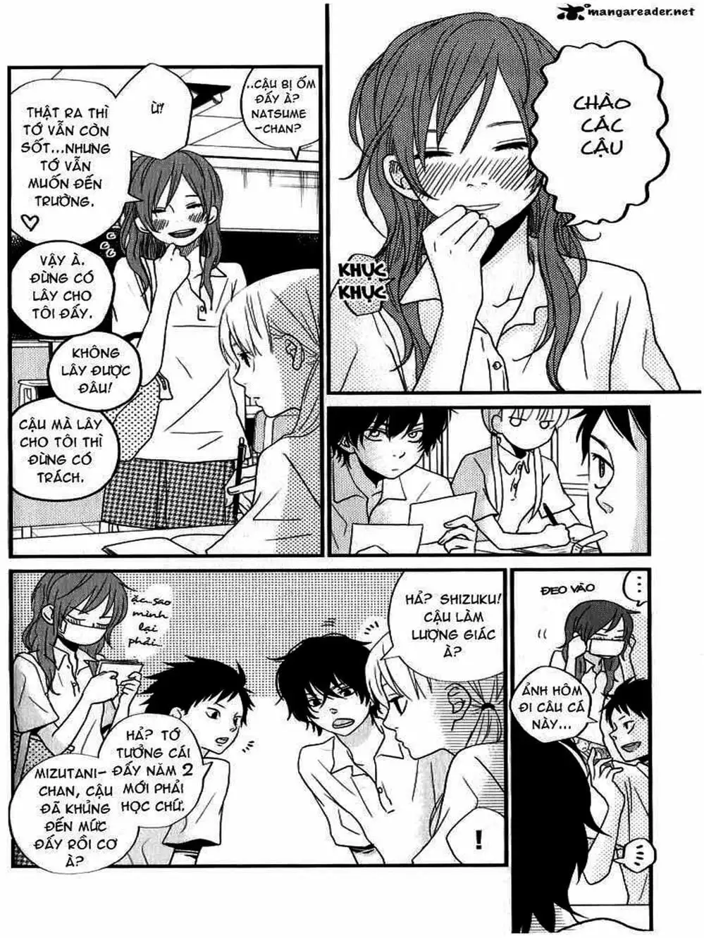 Truyện Tranh Quái Vật Bàn Bên - Tonari No Kaibutsu-Kun trang 4