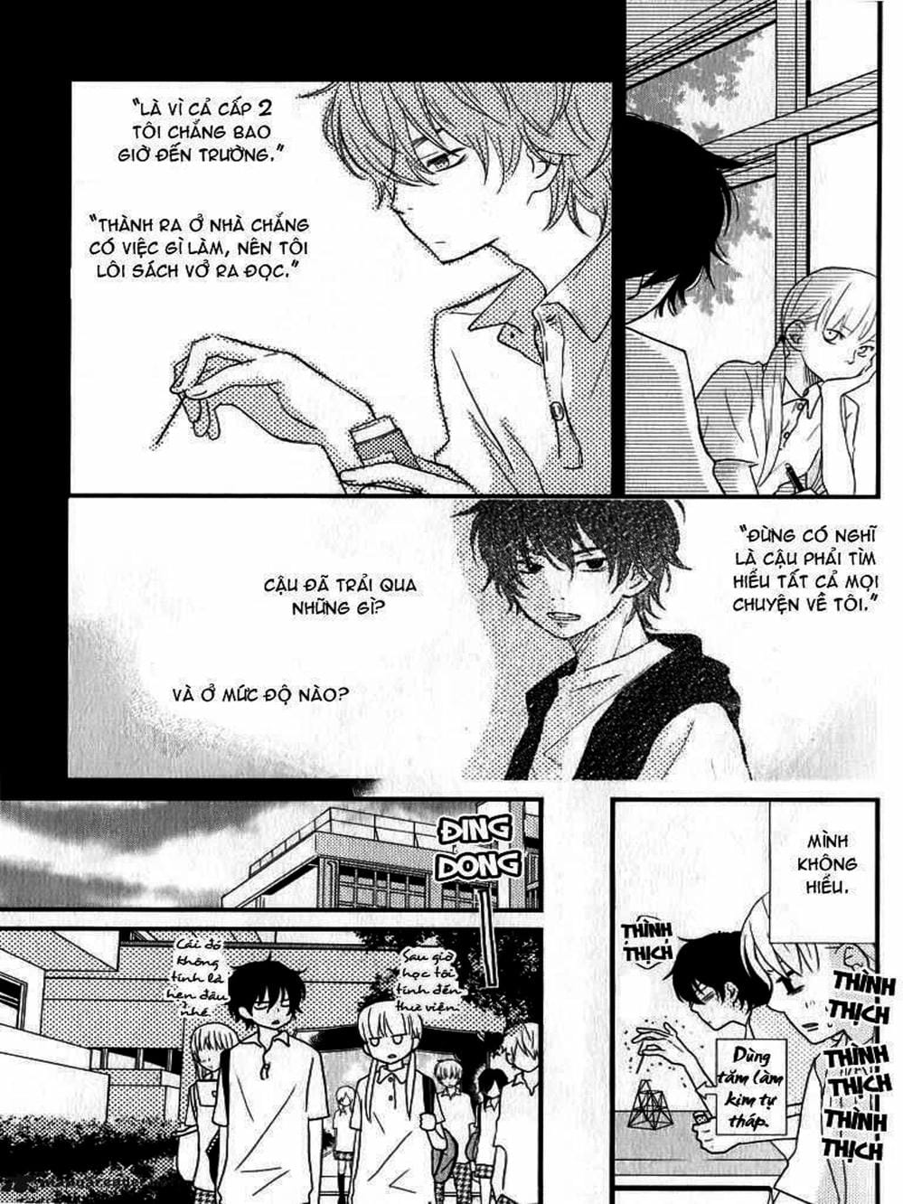 Truyện Tranh Quái Vật Bàn Bên - Tonari No Kaibutsu-Kun trang 4