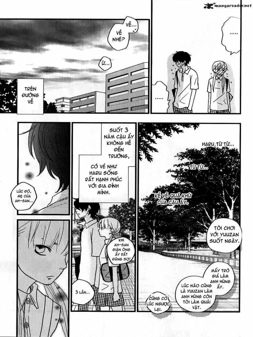 Truyện Tranh Quái Vật Bàn Bên - Tonari No Kaibutsu-Kun trang 4