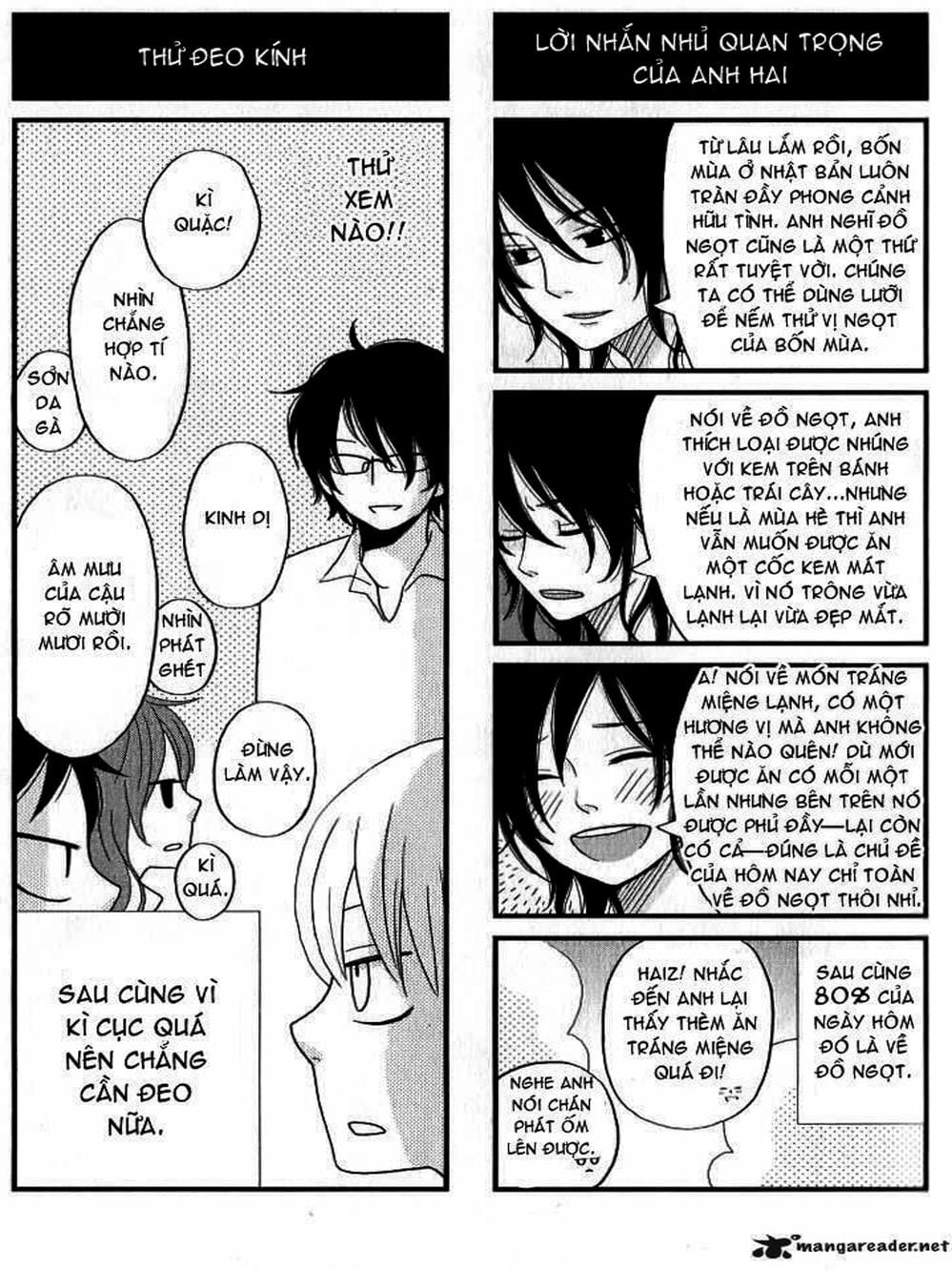 Truyện Tranh Quái Vật Bàn Bên - Tonari No Kaibutsu-Kun trang 4