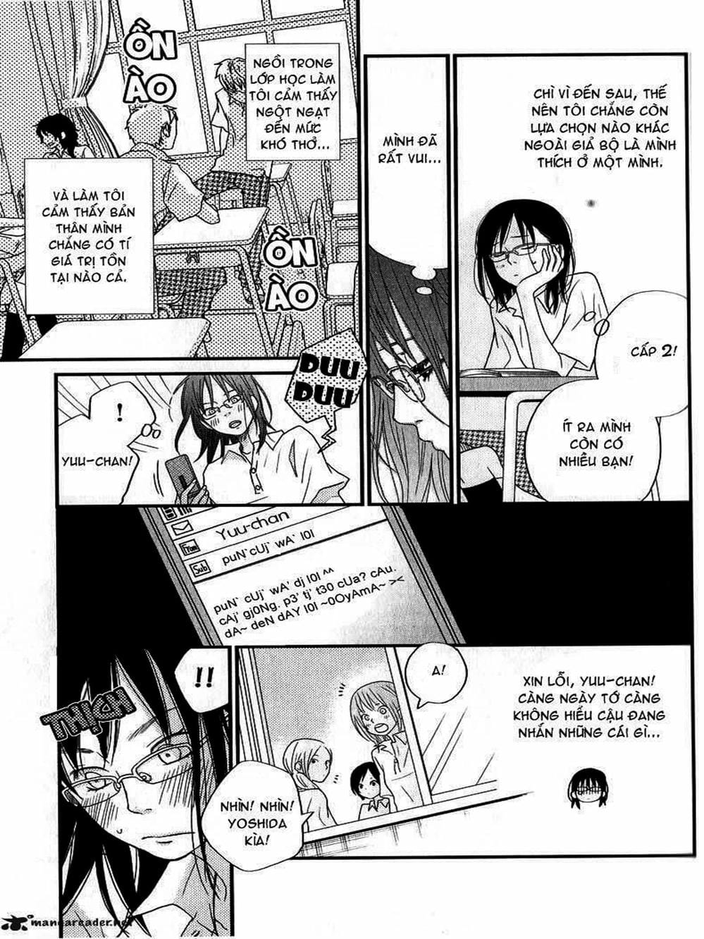 Truyện Tranh Quái Vật Bàn Bên - Tonari No Kaibutsu-Kun trang 4