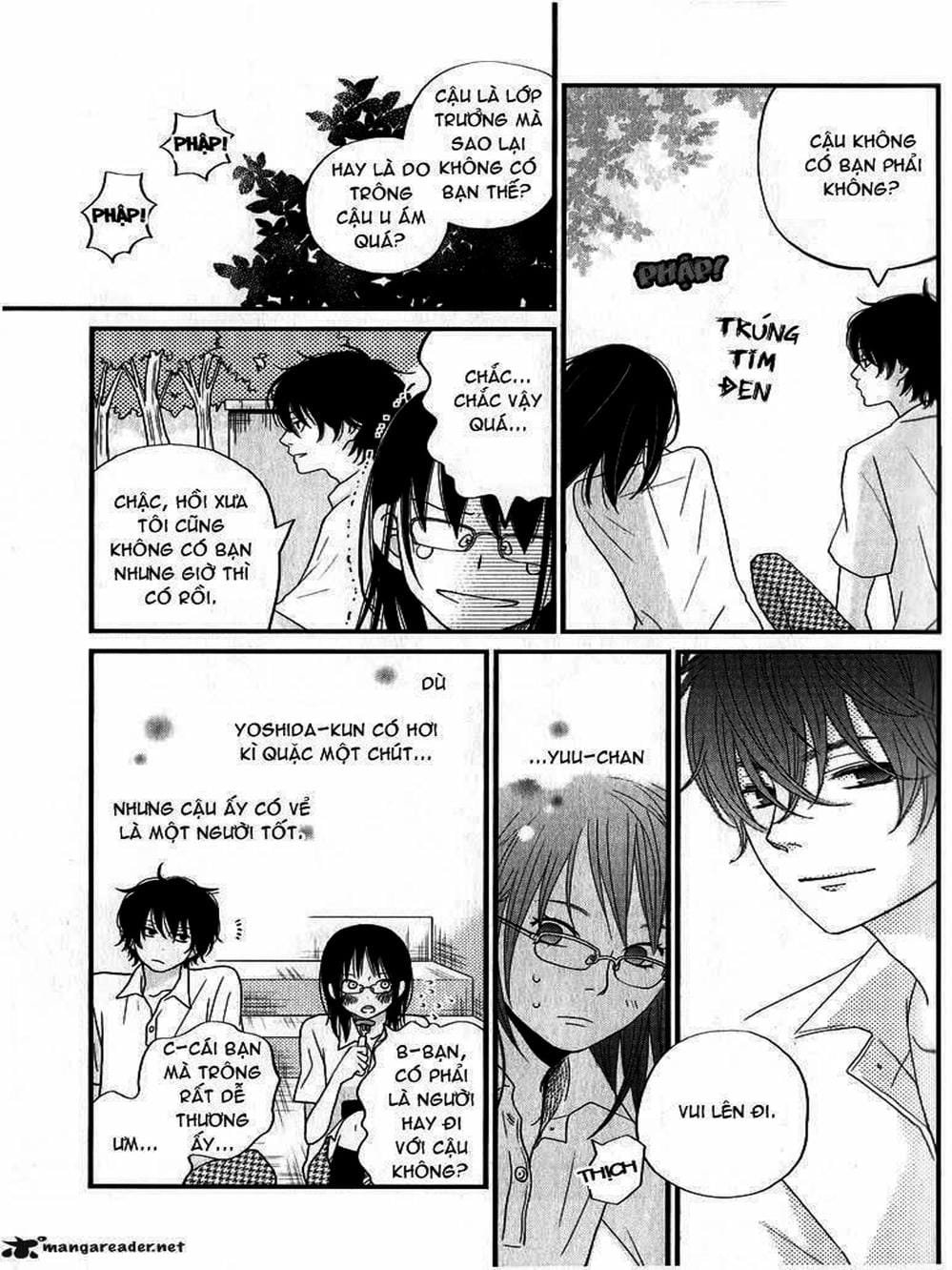 Truyện Tranh Quái Vật Bàn Bên - Tonari No Kaibutsu-Kun trang 4