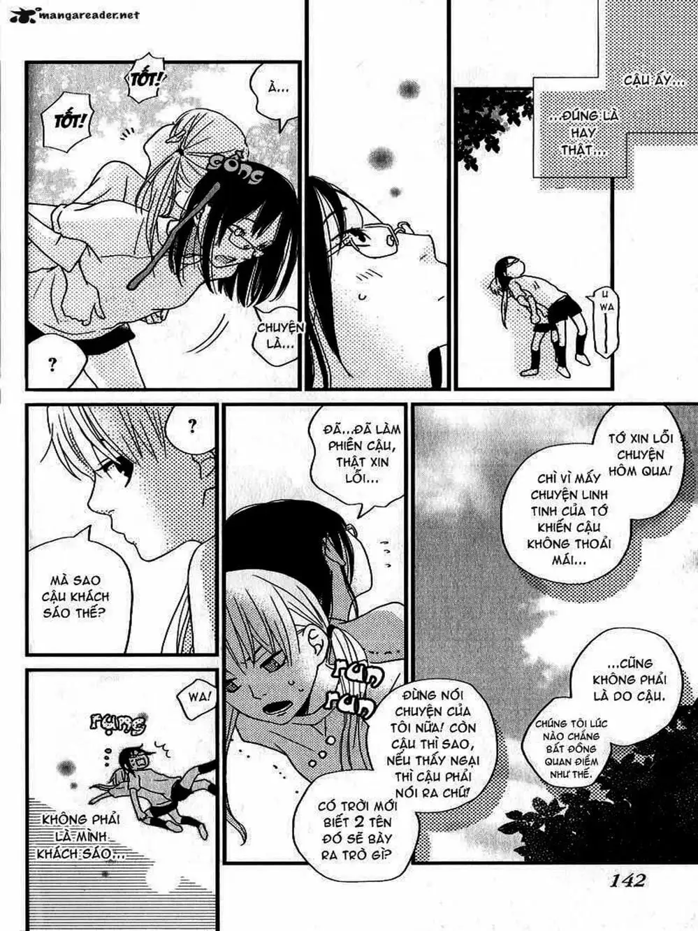 Truyện Tranh Quái Vật Bàn Bên - Tonari No Kaibutsu-Kun trang 4