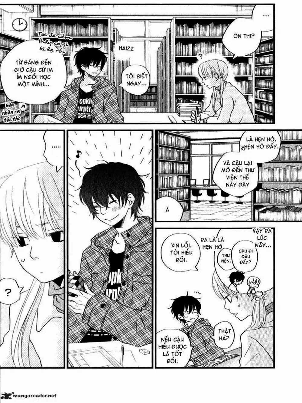 Truyện Tranh Quái Vật Bàn Bên - Tonari No Kaibutsu-Kun trang 4