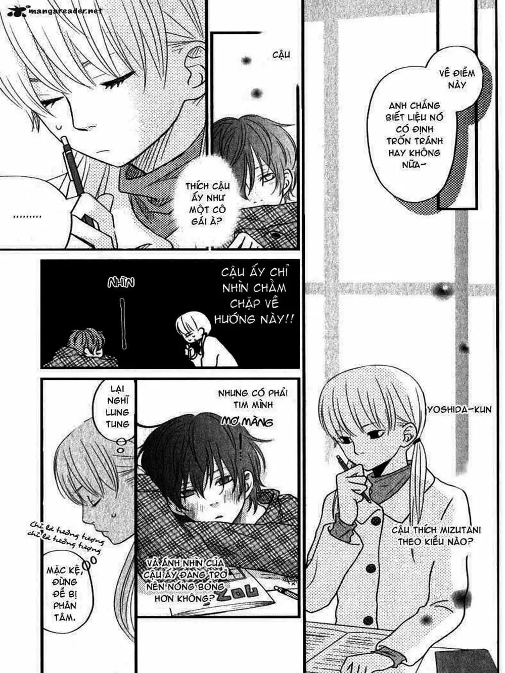 Truyện Tranh Quái Vật Bàn Bên - Tonari No Kaibutsu-Kun trang 4