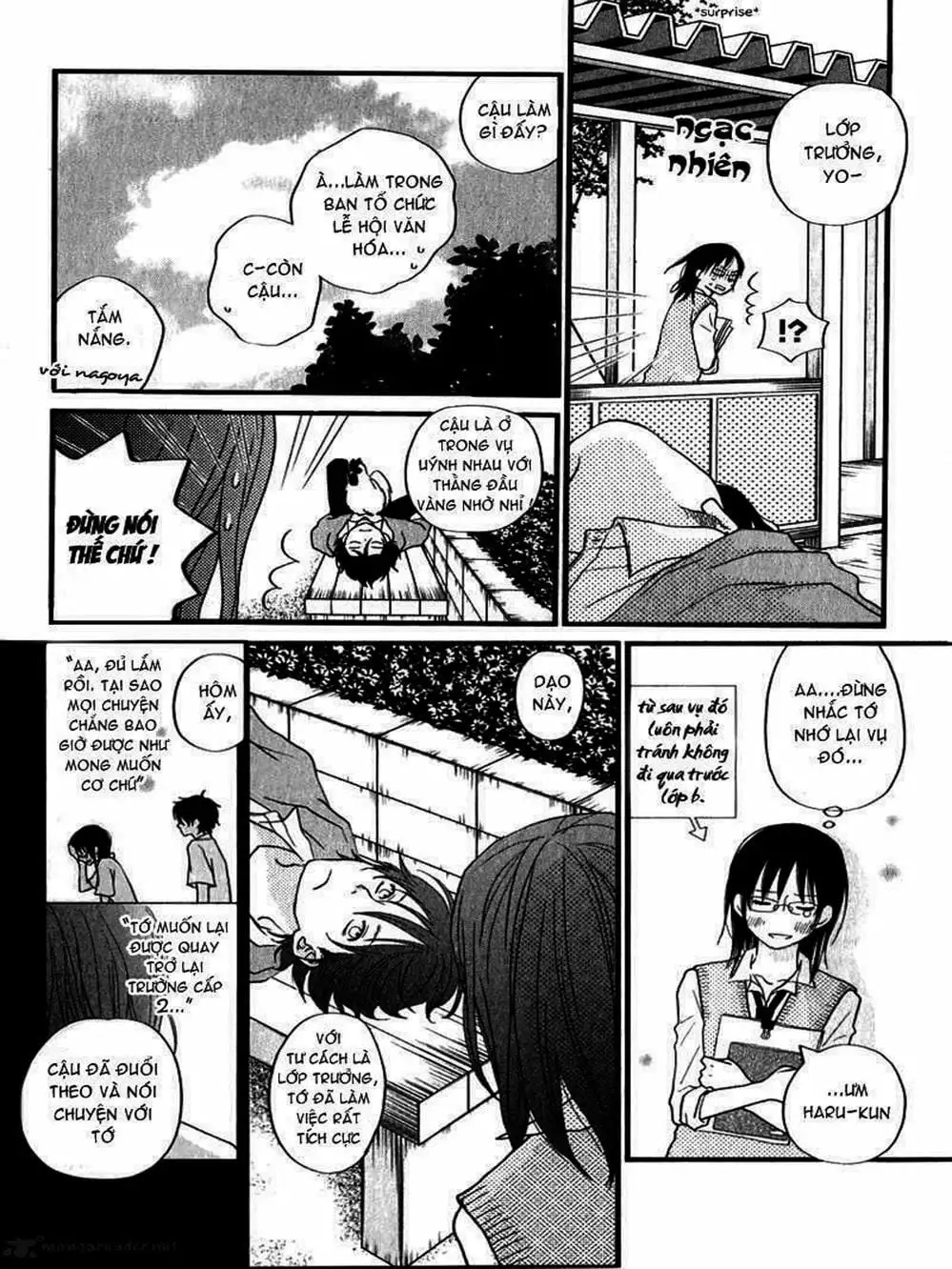 Truyện Tranh Quái Vật Bàn Bên - Tonari No Kaibutsu-Kun trang 4