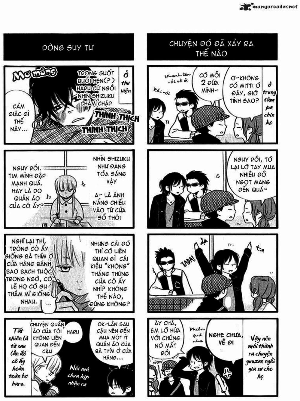 Truyện Tranh Quái Vật Bàn Bên - Tonari No Kaibutsu-Kun trang 4