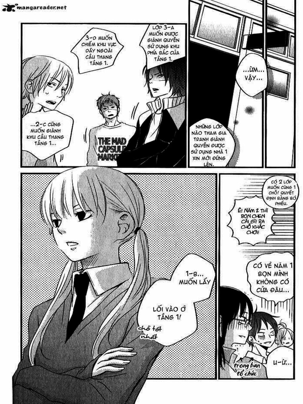 Truyện Tranh Quái Vật Bàn Bên - Tonari No Kaibutsu-Kun trang 4