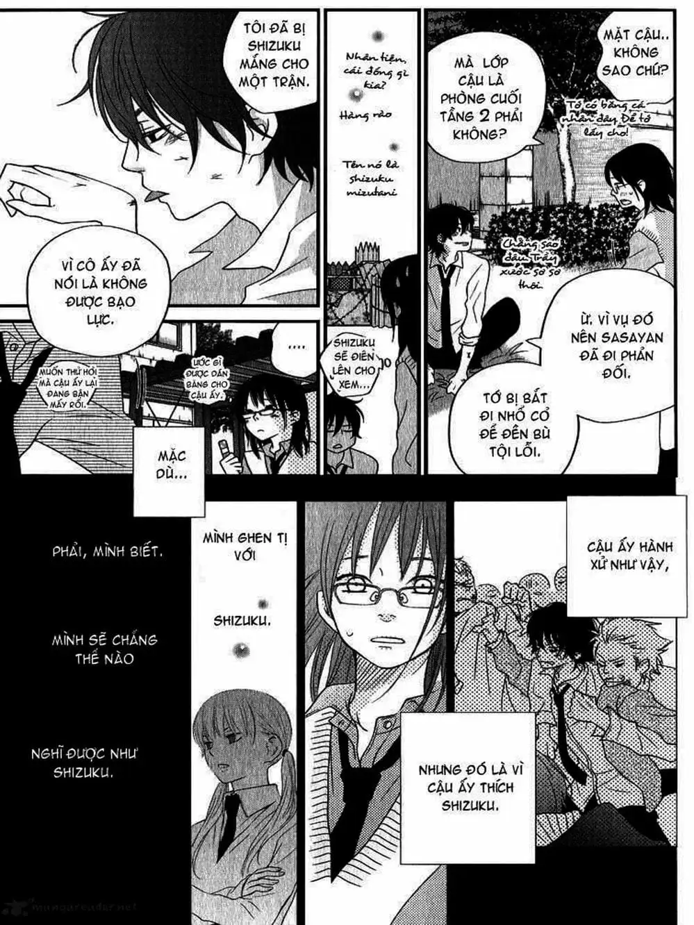 Truyện Tranh Quái Vật Bàn Bên - Tonari No Kaibutsu-Kun trang 4