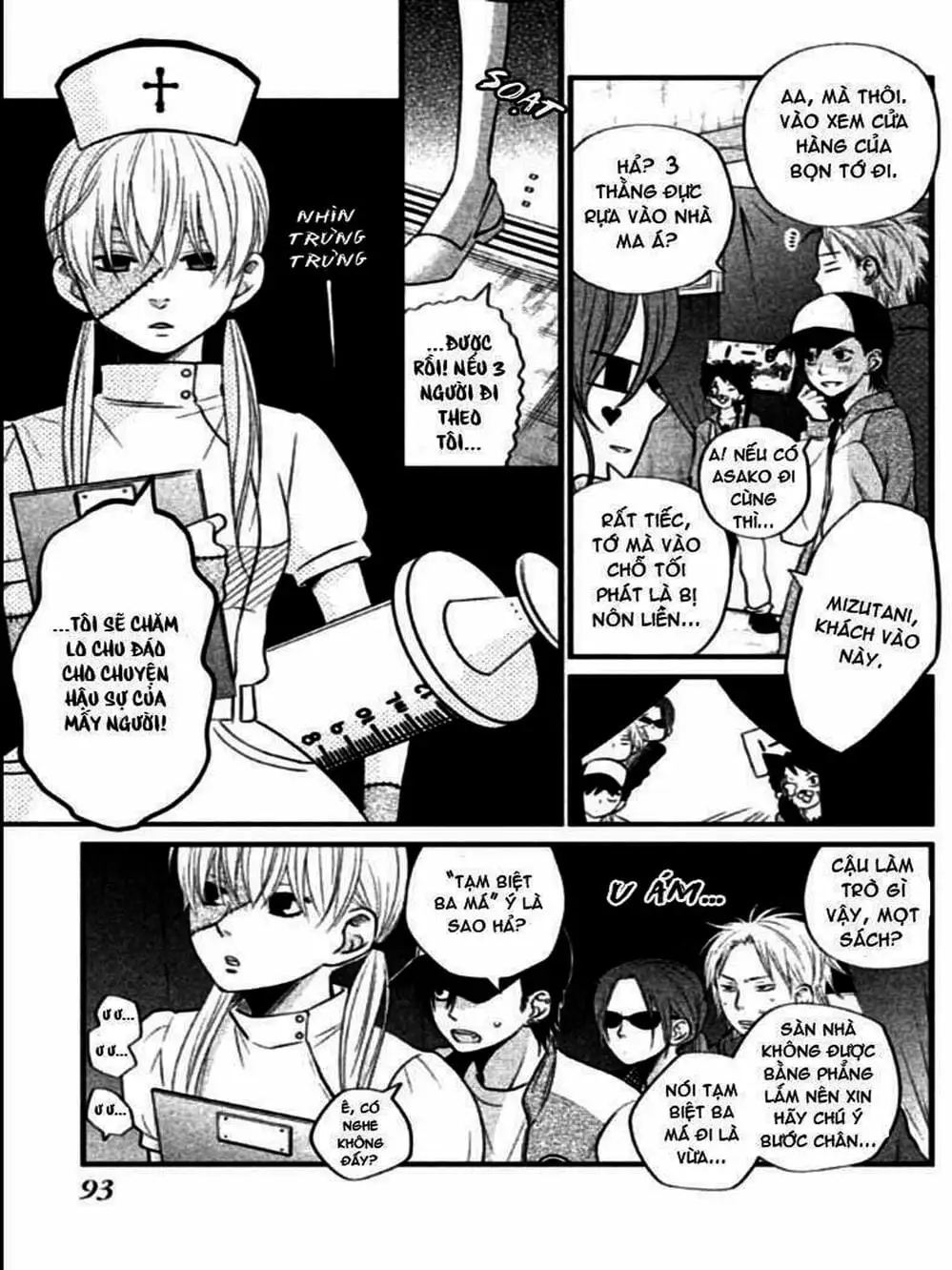 Truyện Tranh Quái Vật Bàn Bên - Tonari No Kaibutsu-Kun trang 4