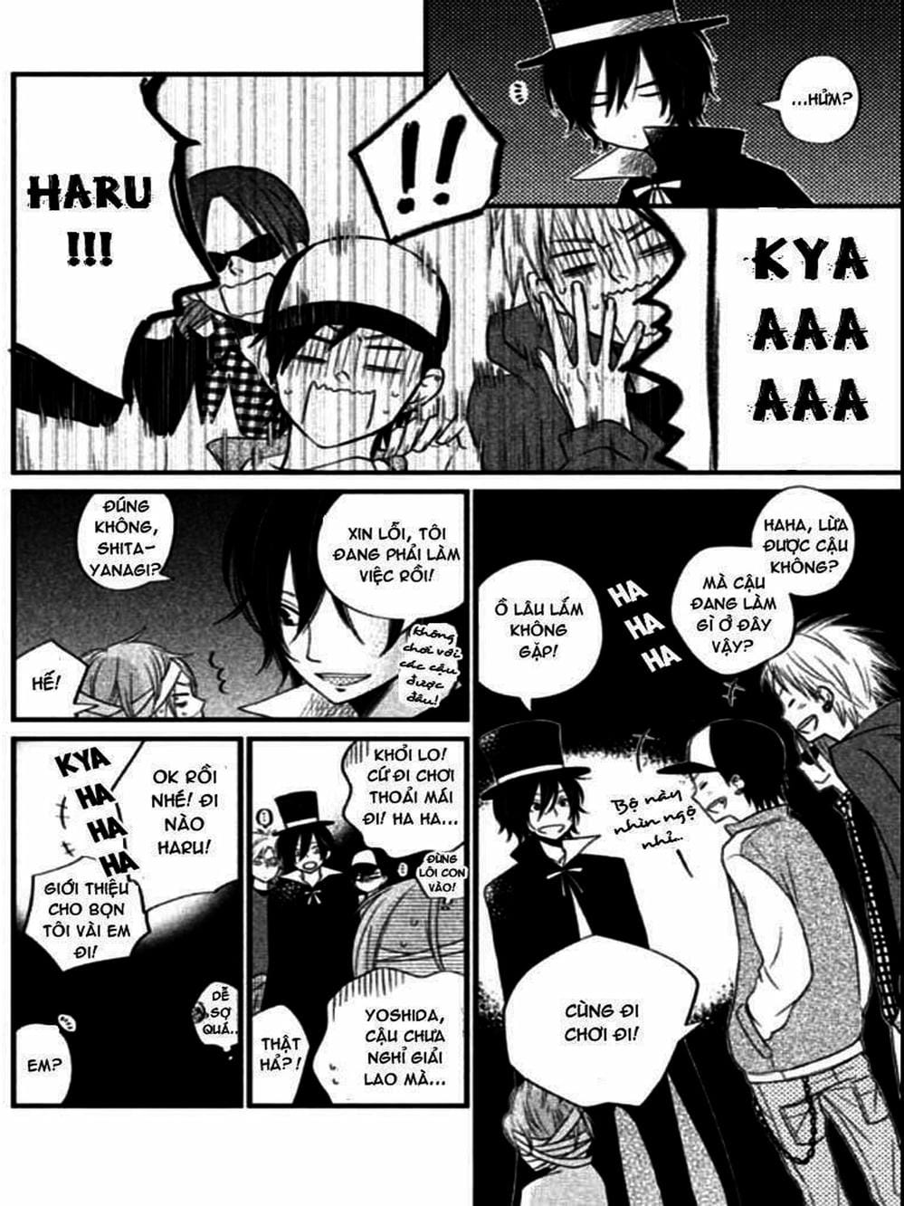 Truyện Tranh Quái Vật Bàn Bên - Tonari No Kaibutsu-Kun trang 4