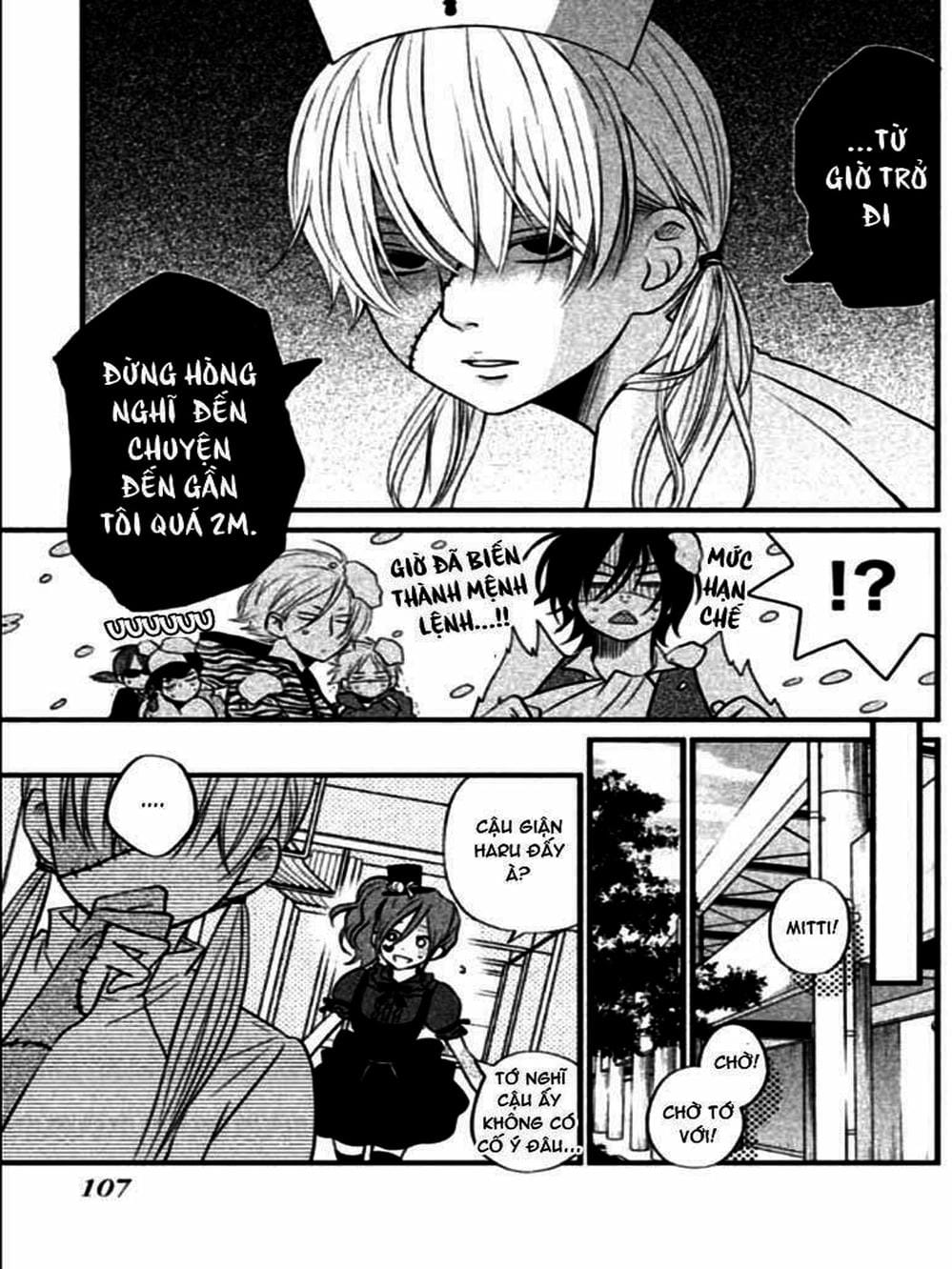 Truyện Tranh Quái Vật Bàn Bên - Tonari No Kaibutsu-Kun trang 4