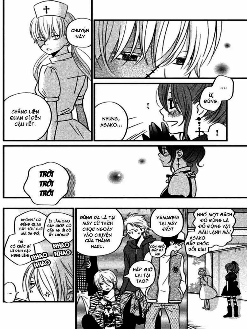 Truyện Tranh Quái Vật Bàn Bên - Tonari No Kaibutsu-Kun trang 4