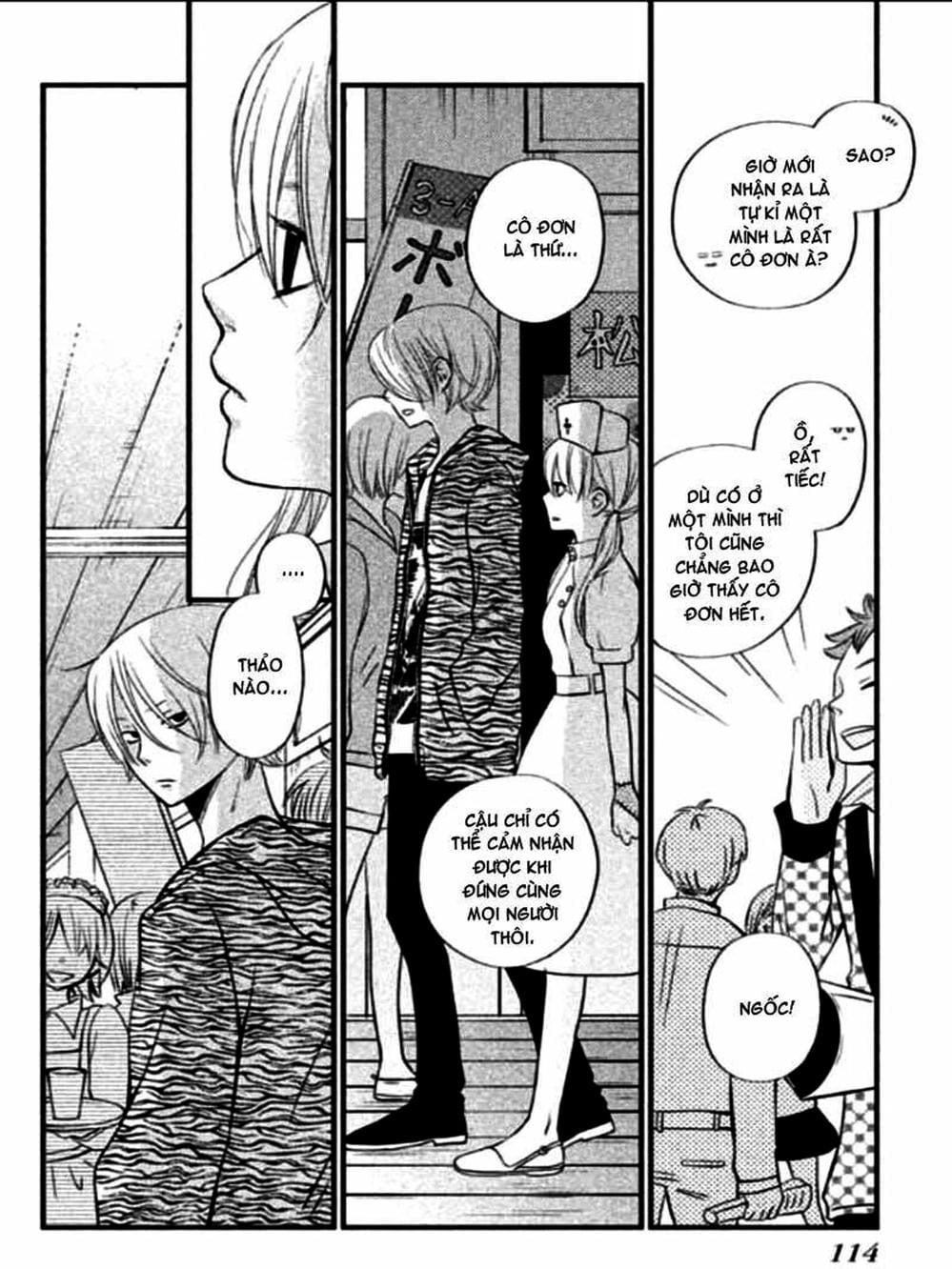 Truyện Tranh Quái Vật Bàn Bên - Tonari No Kaibutsu-Kun trang 4