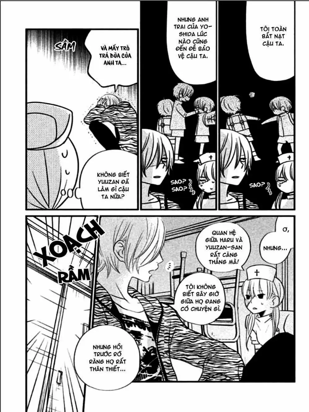 Truyện Tranh Quái Vật Bàn Bên - Tonari No Kaibutsu-Kun trang 4